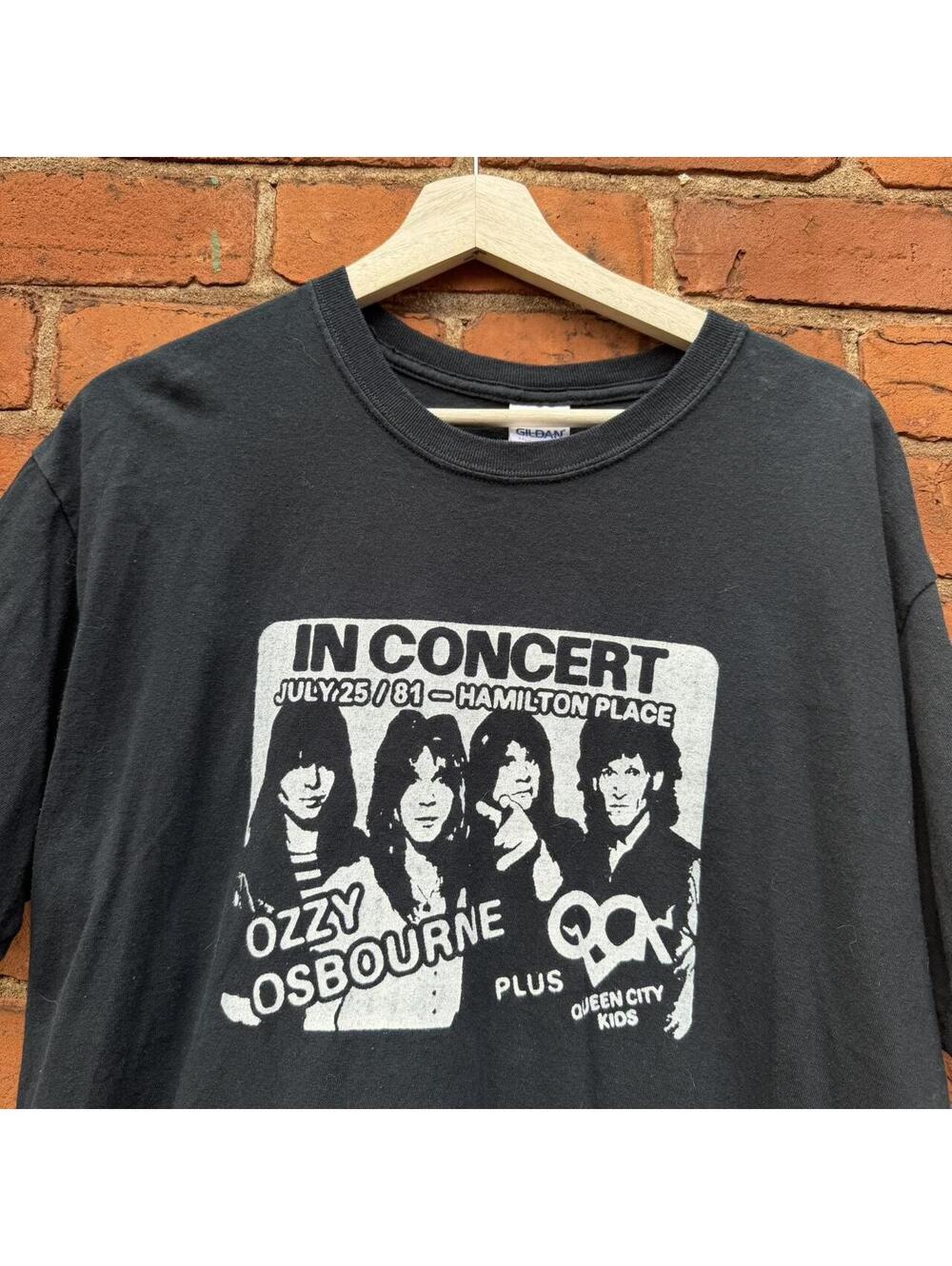Vintage ozzy osbourne Hamilton place t shirt 00s L - Picture 2 of 6